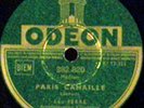 LÉO FERRÉ Paris canaille - Et des clous RARE 78T ODEON