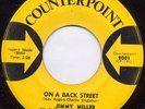 NORTHERN SOUL - JIMMY MILLER - ON A BACK STREET / BREAK MY HEART BREAK