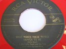Little Eddie Boyd Orange Vinyl 45 RPM on RCA 1950 (Blues) Hear it