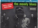THE MOODY BLUES original France ep 45 GO NOW mod beat