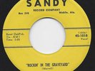 JACKIE MORNINGSTAR   ROCKIN' IN THE GRAVEYARD   RARE ROCKABILLY NM 45 LISTEN