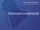 Jennifer Warnes - Famous Blue Raincoat 180g 3LP BOX NUMBERED LTD EDITION OOP NEW