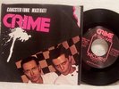 45 Punk CRIME Maserati / Gangster Funk 1980 w Picture Sleeve