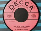 DeMarco Sisters - The Hot Barcarolle / Sailor Boys  (1955) Decca 29607  * RAR