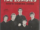 THE ZOMBIES   SHE'S COMING HOME   PICTURE SLEEVE + 45