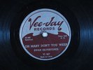 SWAN SILVERTONES Move Up/Oh Mary Don't You Weep VEE-JAY gospel 78