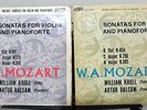 MOZART SONATAS FOR VIOLIN AND PIANO FORTE KROLL BALSAM LONDON 2 LPS STEREO