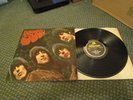 The BEATLES  rare UK First pressing MONO LP Rubber Soul    LOVELY EXAMPLE 