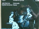 IRAMAC/SABA GERMANY  DEBUSSY FAURE SONATAS JEAN DECROOS CELLO DECHENNE PIANO