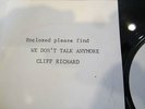 Cliff Richard 'We Don't Talk Anymore' TEST PRESS 1979