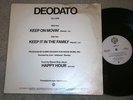 DEODATO  KEEP ON MOVIN' (REMIX)/ KEEP IT IN THE FAMILY WB PRO-A-1073  Jellybean