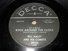 BILL HALEY AND HIS COMETS 78 ROCK AROUND THE CLOCK & THIRTEEN WOMEN -DECCA 29124