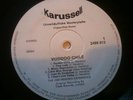 Jimi Hendrix Voodoo Chile Promo Sample Copy LP 1st Prog PSYCH KARUSSELL RARE