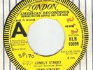 GENE VINCENT DEMO *LONELY STREET/ I'VE GOT MY EYES ON YOU *ROCKER- SUPER GUITAR