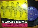 THE BEACH BOYS Surfin' Safari + 3 Orig. Sweden Capitol EP vg+ 1965 unique 