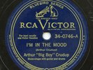 Hear - Rare - Blues 78 - Arthur Big Boy Crudup - I'm In The Mood - RCA - VG++