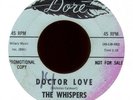 THE WHISPERS Doctor Love on Dore Promo Northern Soul 45 Hear