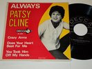 PATSY CLINE   Always   45rpm EP w/PS   DECCA ED 2794