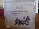 EDUARD MELKUS Complete Handel Violin Sonatas DGG / ARCHIV 198 474/75 mint sealed