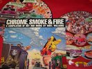 CHROME, SMOKE & FIRE Hot Rod Music Compilation LP 2-record set - VARIOUS ARTISTS