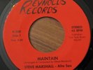 STEVE MARSHALL Maintain B/W Creative Happiness JAZZ FUNK DISCO 45 REYNOLDS
