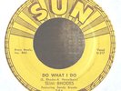 Rockabilly 45-Slim Rhodes-Do What I Do / Take And Give-Sun 256-VG to VG+