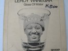 LEROY VINNEGAR Glass OF Water Vinyl LP ORIG Legend Private JAZZ FUNK Rare