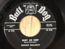 Chance Halladay   Bury Me Deep R&B Popcorn Northern Soul 45 Vg+