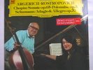 SCHUMANN, CHOPIN-ARGERICH ROSTROPOVICH DGG SEALED LP
