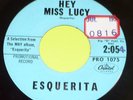 Esquerita - Hey Miss Lucy 45 RARE PROMO Rockabilly