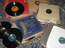 78 rpm records from 50s, 40s 30s 20s and earlier more than 60