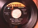 JOE THOMAS & BILL ELLIOTT Speak Your Piece/I Hear Music RARE MOD SOUL 45 HEAR