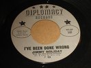 JIMMY HOLIDAY / I'VE BEEN DONE WRONG / on DIPLOMACY (RARE R&B)