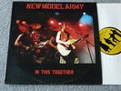 New Model Army– In This Together RARE LIVE LP LTD EDITION 1 OF 500