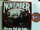NOVEMBER En ny tid ..LP superb swedish hard psych prog RARE original vg++/m-