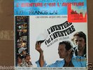 Rare 33t lp french Johnny Hallyday L'aventure c'est l'aventure 1972 UA 29 296 NM