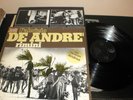 LP - FABRIZIO DE ANDRE - Rimini - rare AUSTRIA &  SHEET