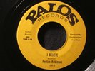 FENTON ROBINSON I Believe Somebody Palos R&B Blues Soul 45 HEAR