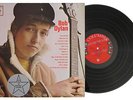 BOB DYLAN 1ST ALBUM SIX-EYE LABEL PROMO  Mono LP- Sticker M-