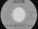 Northern Soul 45 TINA BRITT You're Absolutely Right EASTERN HEAR