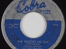 R&B Soul 45 HAROLD BURRAGE She Knocks Me Out COBRA HEAR