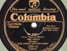 Columbia 1391D TED LEWIS BAND Oh Baby 1928 Geo Brunis DON MURRAY E+ hot