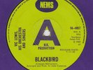 VIC LEWIS ORCHESTRA - BLACKBIRD/I WILL rare Beatles Covers on NEMS MINT PROMO