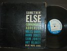 BLUE NOTE 1595 CANNONBALL ADDERLEY Somethin' Else NO R RVG DG MILES DAVIS