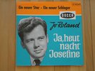 JO ROLAND - JA HEUT NACHT JOSEPHINE - JOHNNY RAY  RARE DECCA MIT WERBECOVER