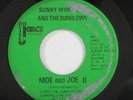 Funk 45 SONNY WIMBERLY & THE SUNGLOWS Moe And Joe II on King James