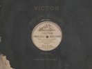 78 RPM RARE 1905 NELLIE MELBA PICTURE SLEEVE (G-) VICTOR 95026 / G- VERY POOR