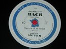MARCELLE MEYER piano - Toccata, Concerto Italien & Fantaisie Bach - 4 X 78 rpm