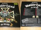 ?MOTORHEAD BEST OF - All The Aces 2 LP G/F LEMMY GIRLSCHOOL HAWKWIND DORO RARE