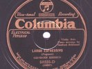GEORGES ENESCO Violin Solo PAGANINI Kreisler COLUMBIA Viva-Tonal 50235 78 RPM NM